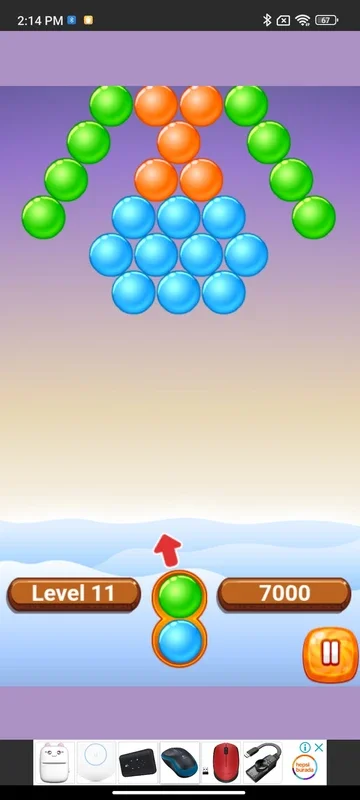 Sky Bubble Shooter for Android: Addictive Fun