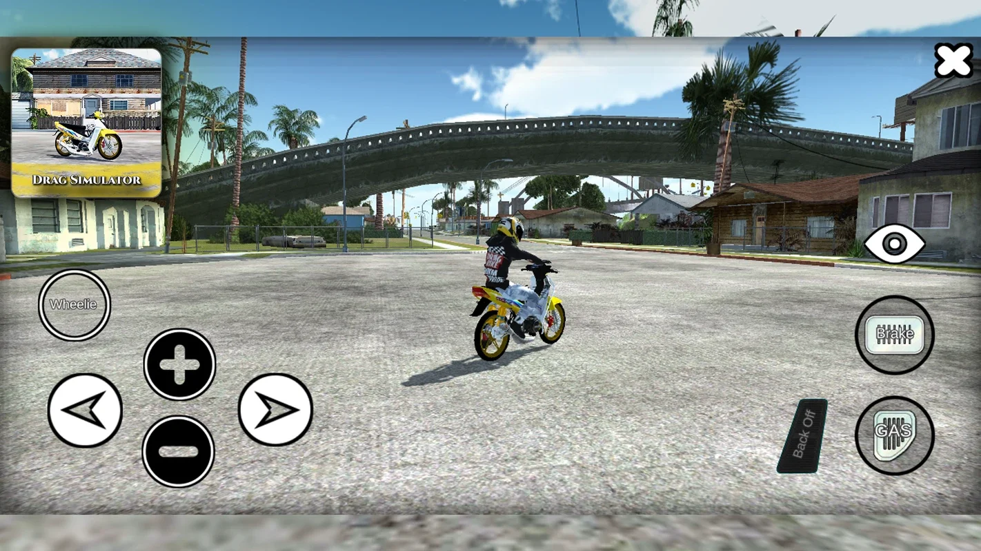 Drag Bike Simulator SanAndreas for Android - Realistic Motorbike Racing