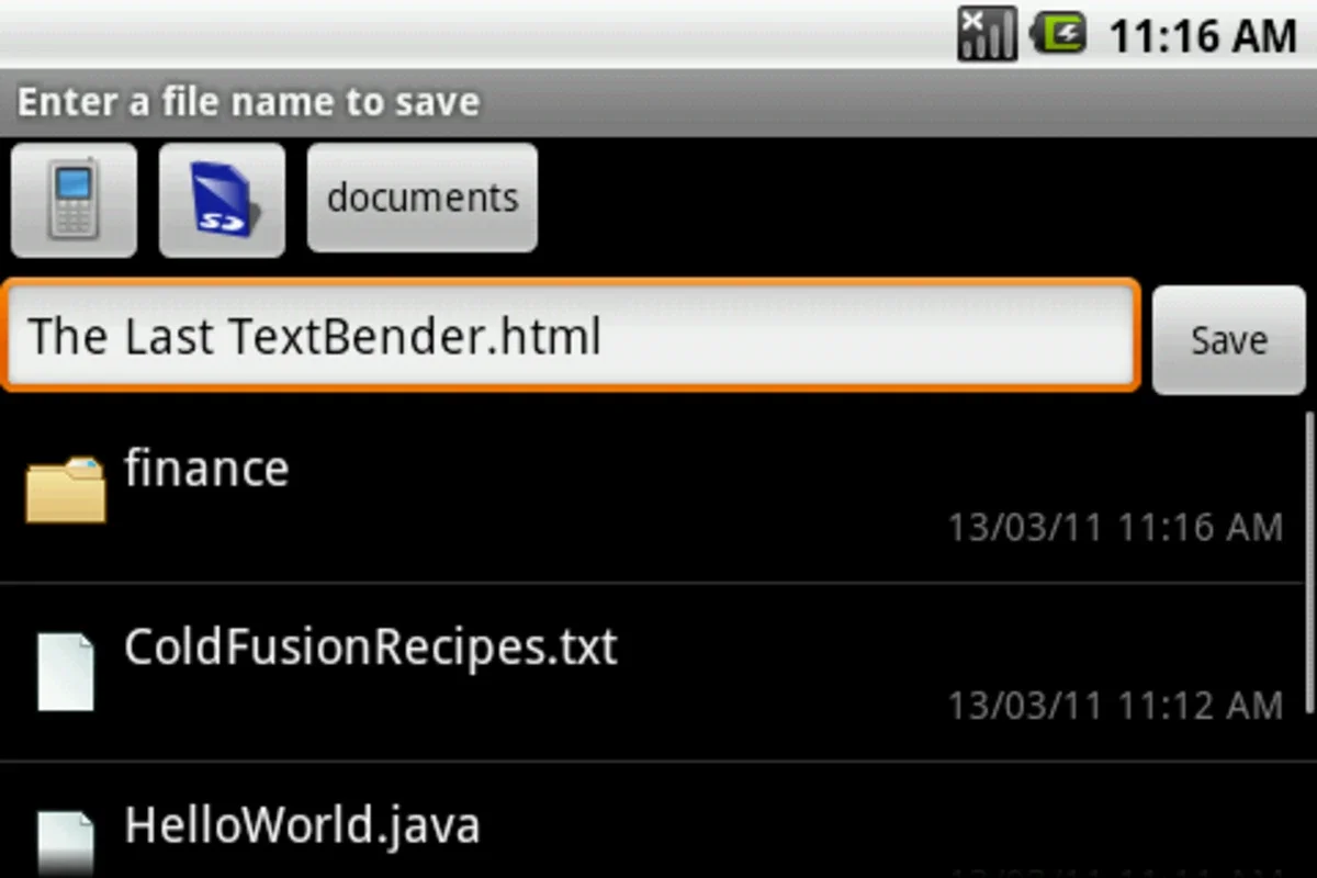 TextWarrior for Android: Intuitive Text Editing