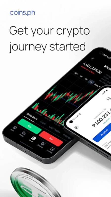 Coins for Android - Secure Crypto Wallet for Instant Trading