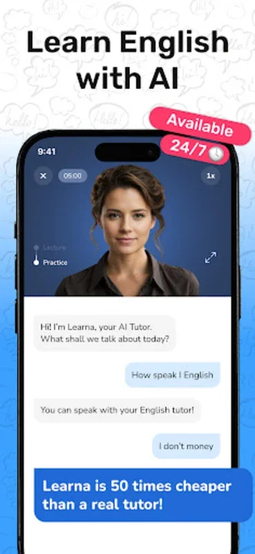 Learna AI for Android: Master English with AI Assistance