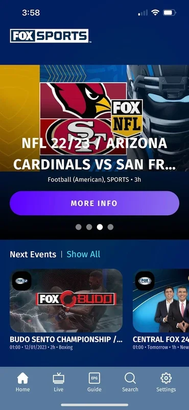 FOX Sports MX for Android: Live Sports & Info Hub