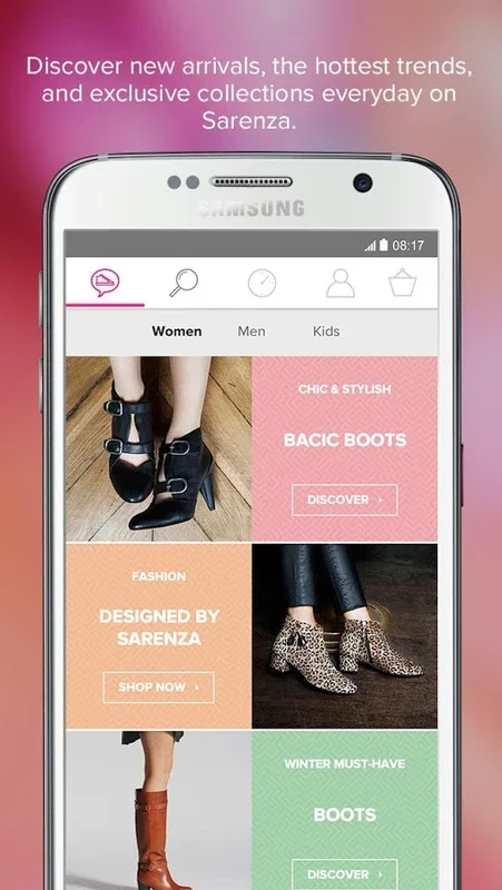 Sarenza for Android: The Ultimate Shoe Shopping Experience