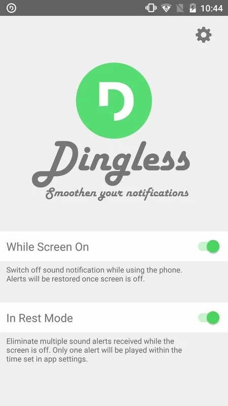 Dingless for Android - Silence Notifications