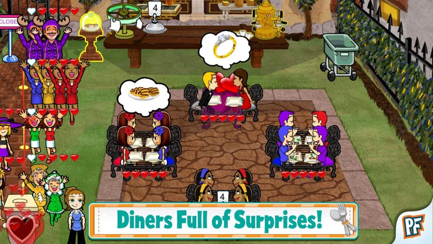 Diner Dash Classic for Android: Manage Your Restaurant