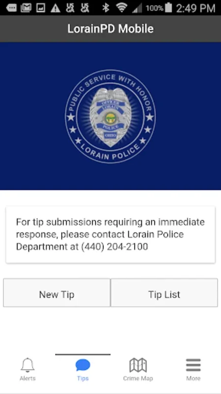 LorainPD Mobile for Android - Enhance Community Safety