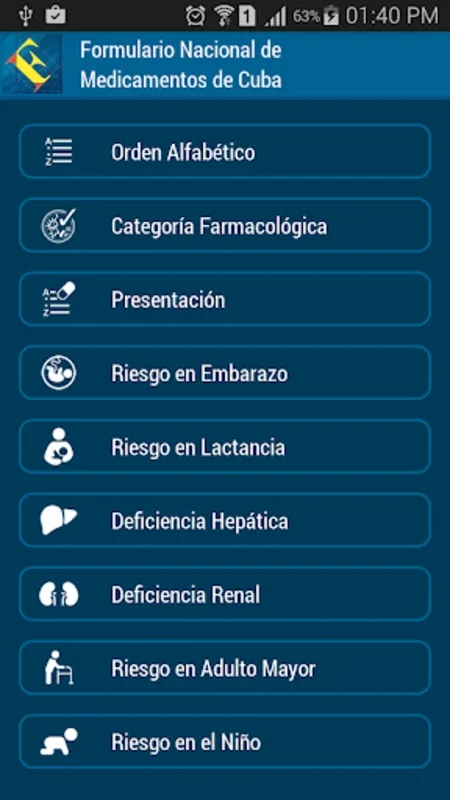 FNM de Cuba for Android: Comprehensive Pharma Info