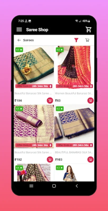 Saree Shop : Online Shopping for Android - Diverse Styles & Features