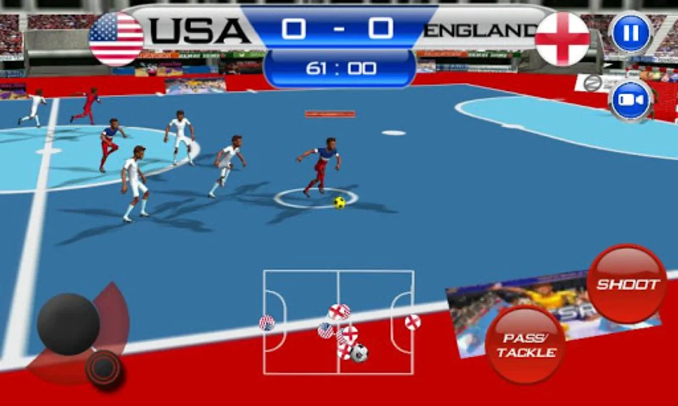 Futsal for Android - Immersive Indoor Soccer Experience