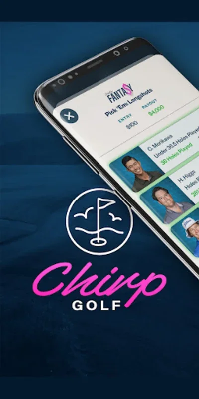 Chirp for Android - The Fantasy Golf App with Real Money Contests