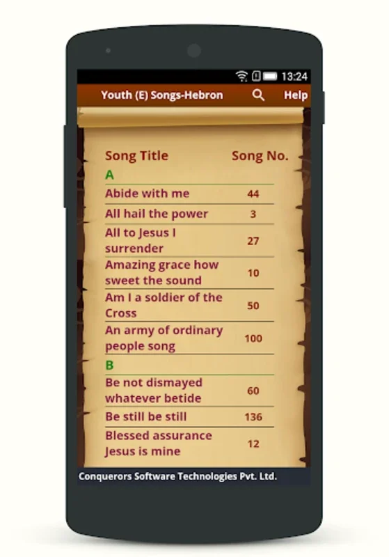 ZION Youth English Songs for Android - Easy Hymn Access