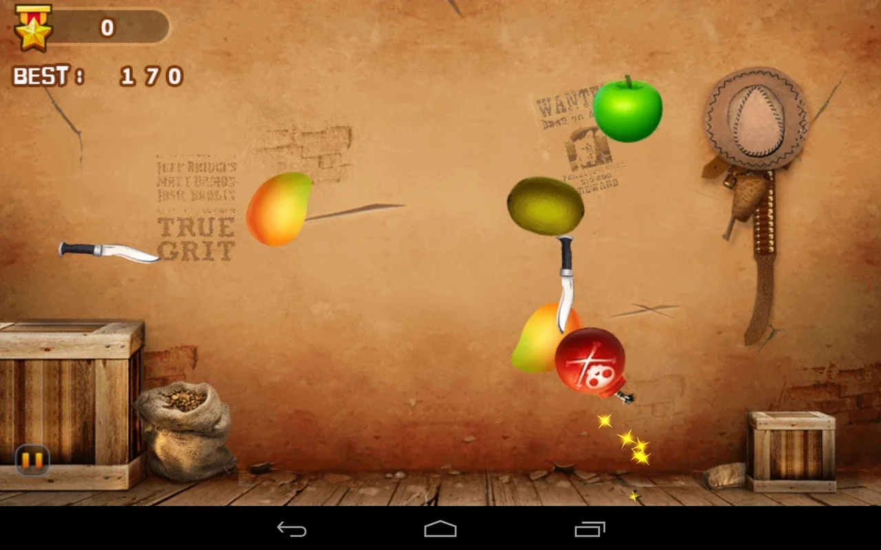 Fruits Cut for Android - Fun Arcade Game with Knives