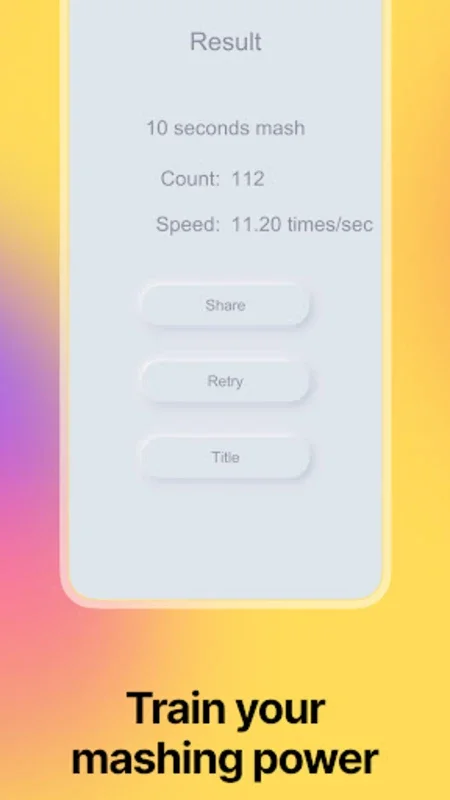 Tap Speed Test Game for Android: Enhance Finger Speed