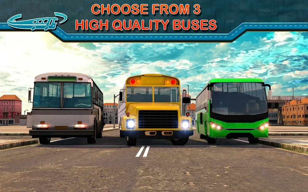 City Bus Driving Mania 3D for Android - Realistic Driving