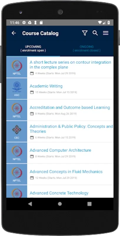 Swayam for Android - Access Quality Education Online