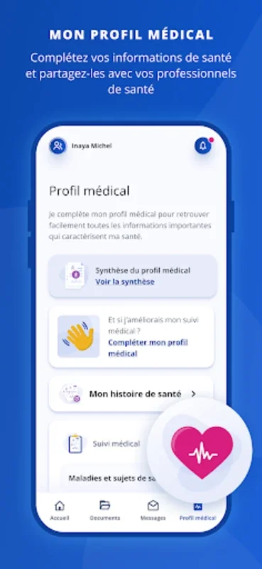 Mon espace santé for Android - Manage Health Records Securely