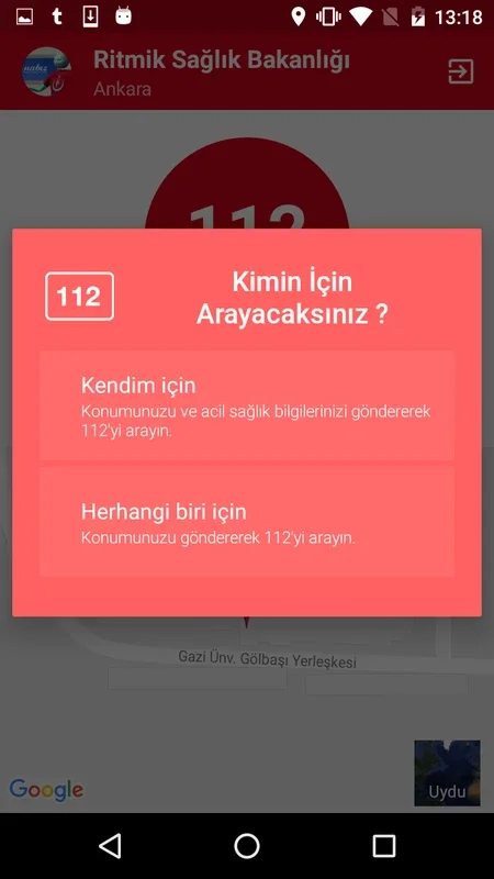 Acil Yardım for Android - Swift 112 Calling App