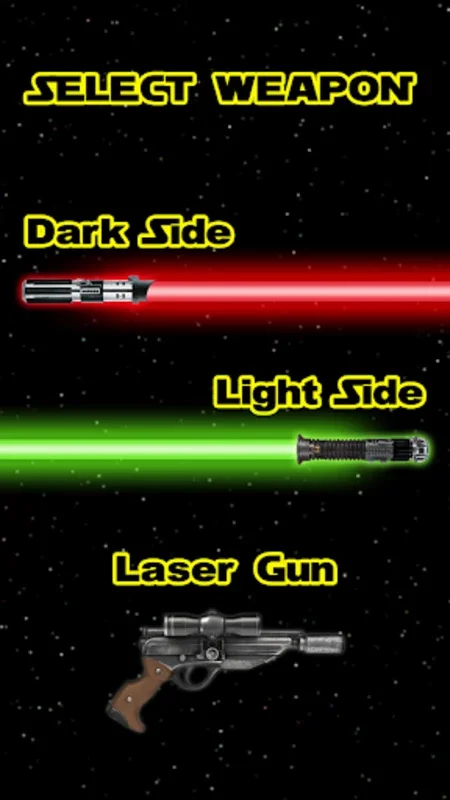 Laser Saber and Gun Simulator for Android - Immersive Combat