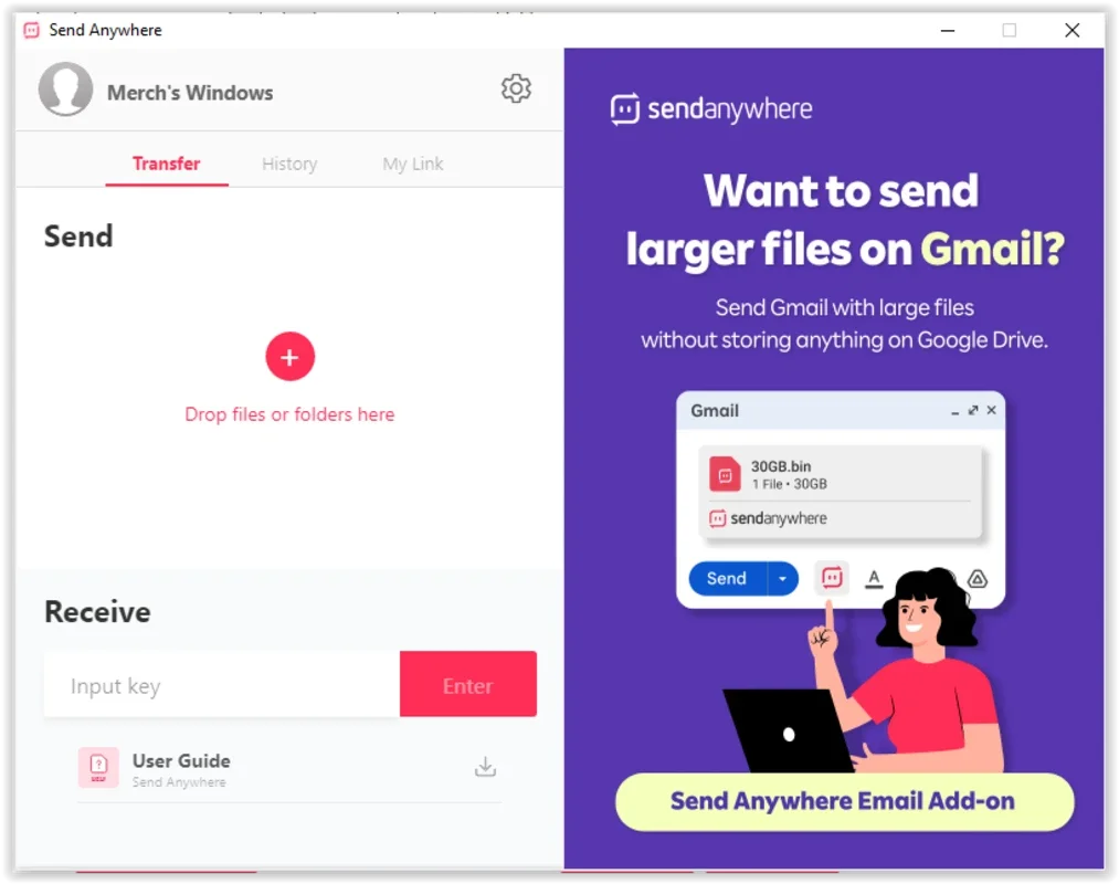 Send Anywhere for Windows - Free Download from AppHuts