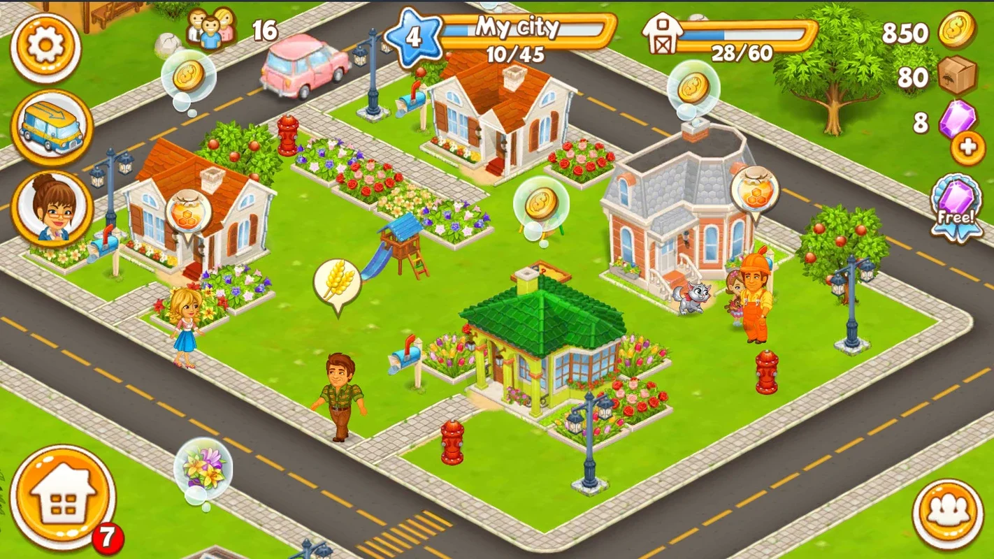 Megapolis Сity: Village to Town for Android - Build Your Dream City