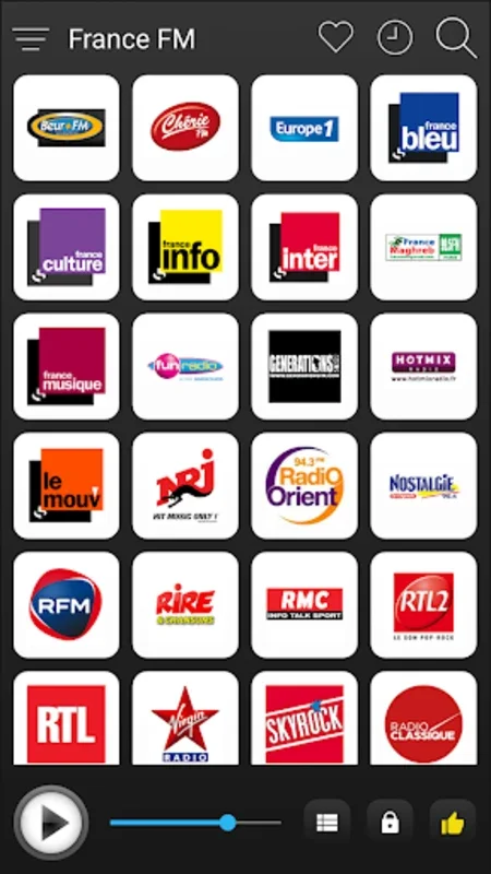 France Radio Stations Online - for Android: Diverse Content