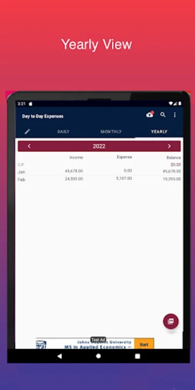 Day To Day Expenses for Android - Manage Finances Seamlessly