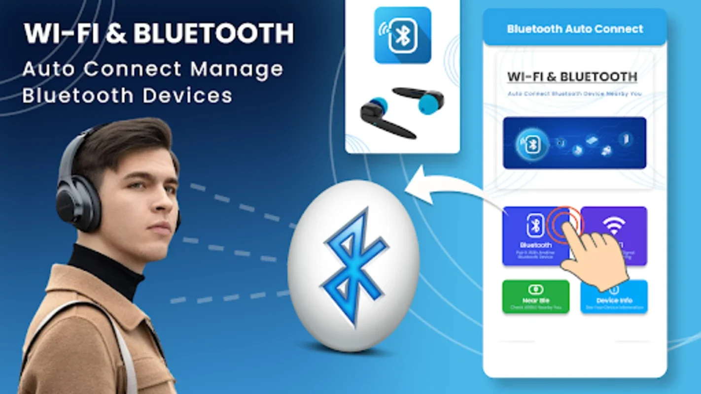 Bluetooth auto connector Pair for Android - Seamless Auto-Connect