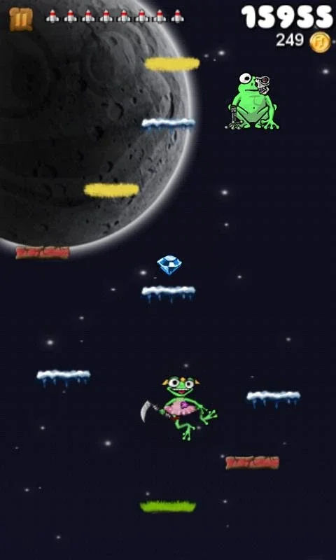 Froggy Jump for Android: An Interstellar Arcade Adventure