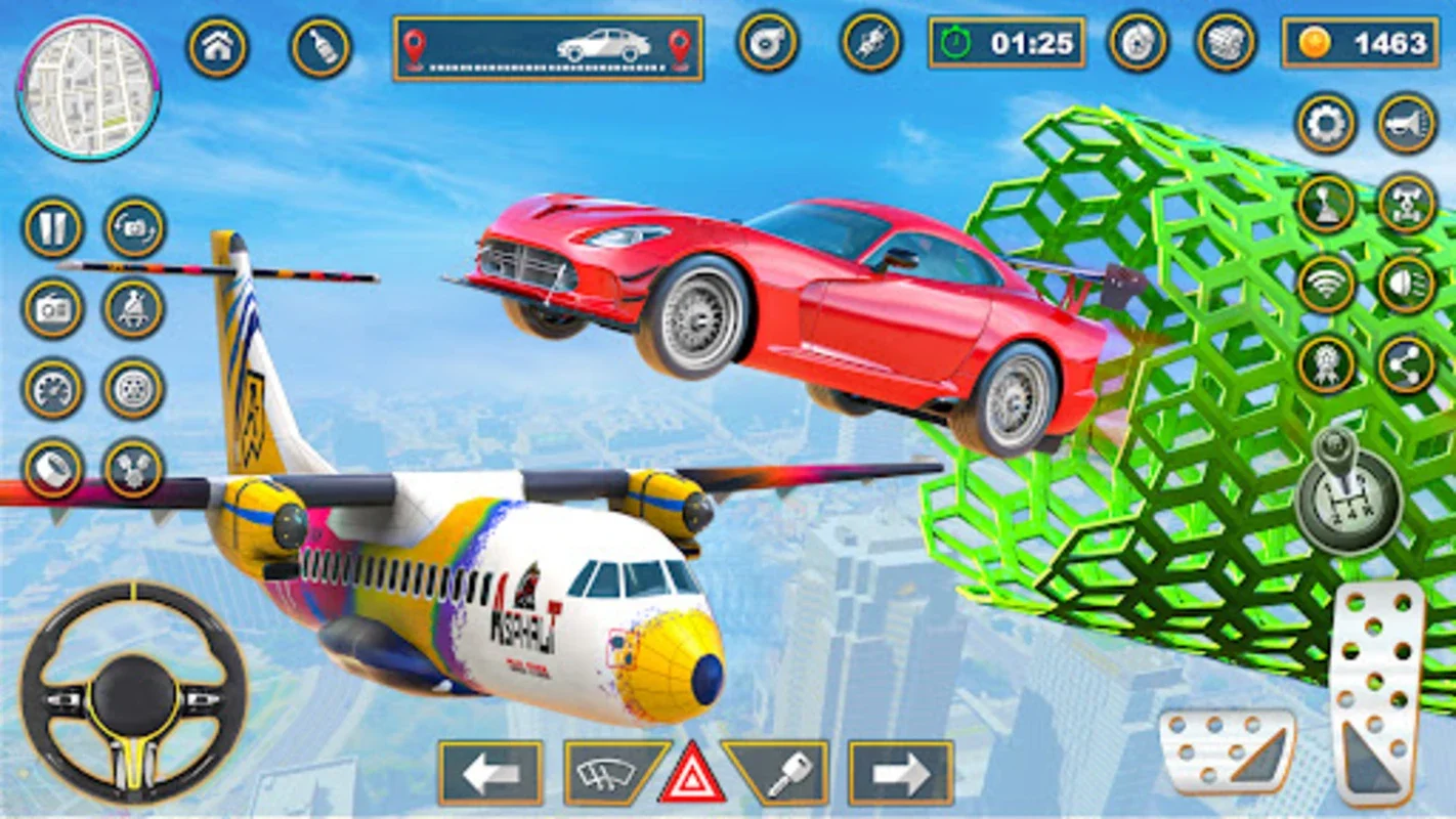 Crazy Car Stunt Game Mega Ramp for Android: Extreme Stunts