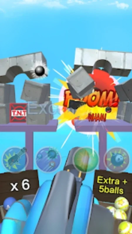 Cannon Ball Strike - Knock Cans for Android: Test Your Skills