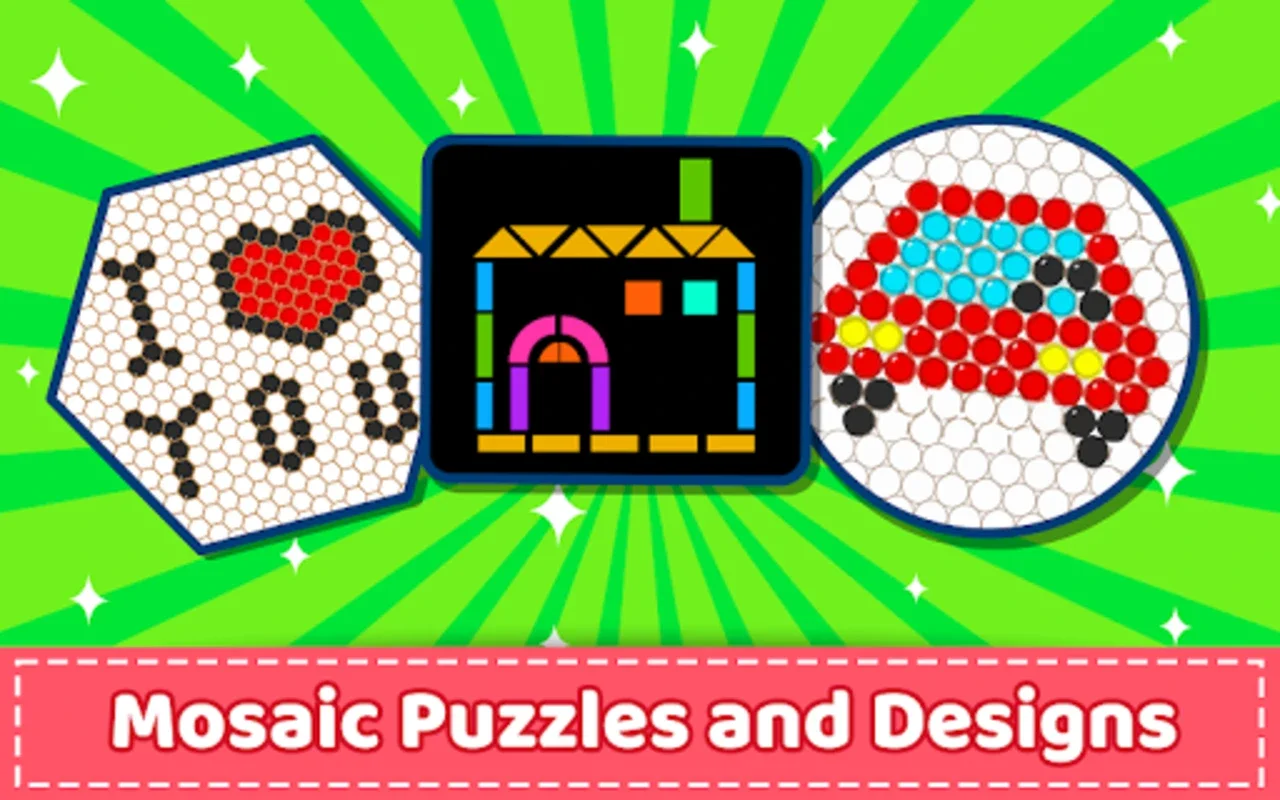 Mosaic Puzzles Art Game Kids for Android: Boost Creativity