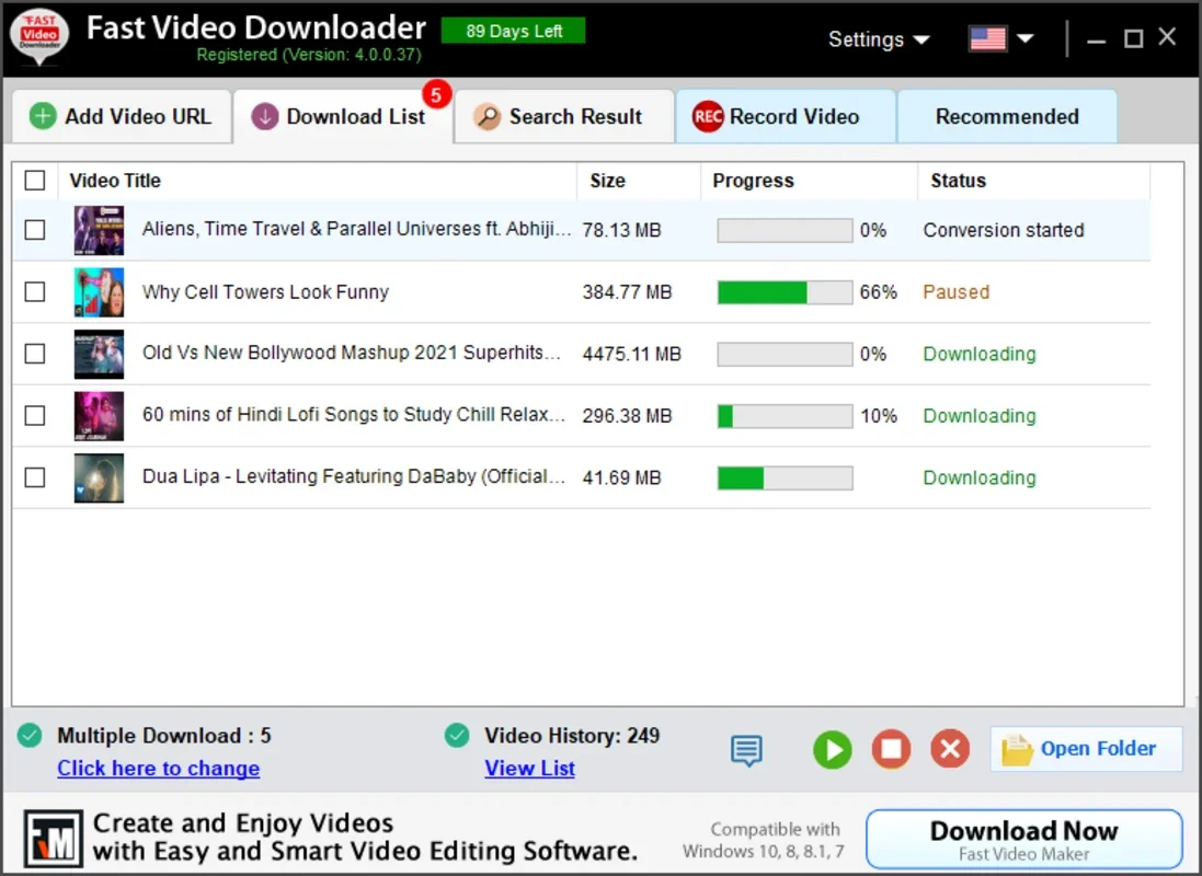 Fast Video Downloader for Windows - Efficient Video Downloading