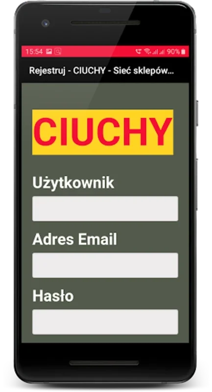 ciuchykrakow.pl for Android - A Diverse Shopping Experience