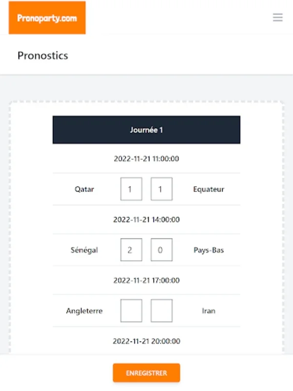 Pronoparty for Android - Engage in Sports Predictions