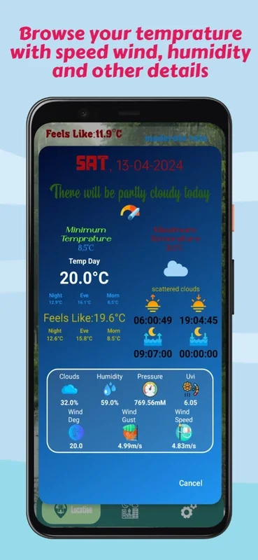 My Weather for Android - Get Accurate Weather Updates