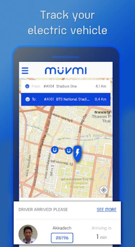 MuvMi for Android: Eco-Friendly and Transparent Rides