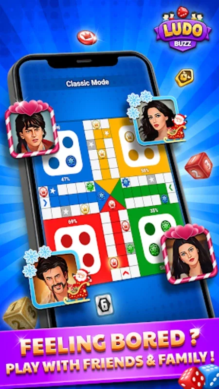 Ludo Buzz for Android: Multiple Modes and Customization