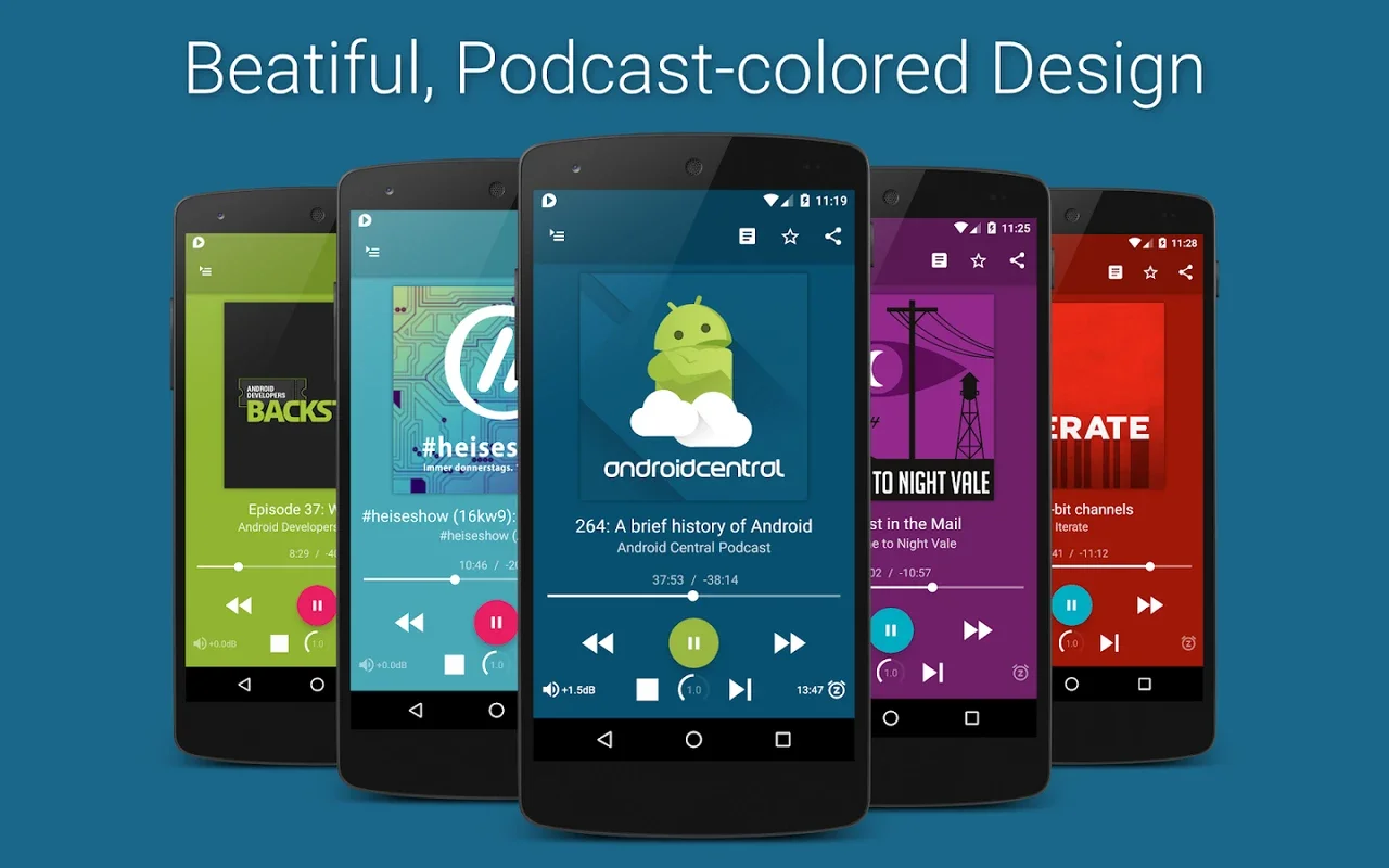 uPod for Android - Seamless Podcast Experience