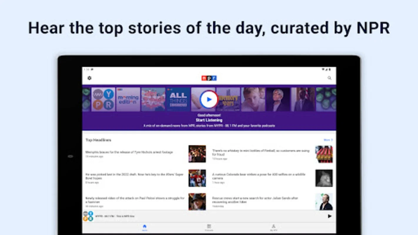 NPR News for Android: Enrich Your Public Radio Experience