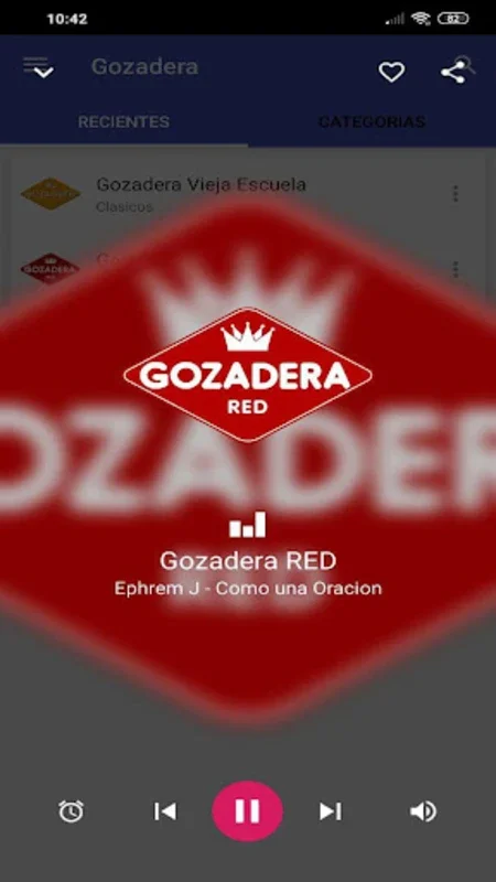 Gozadera for Android - Enjoy Spanish Music On-Line