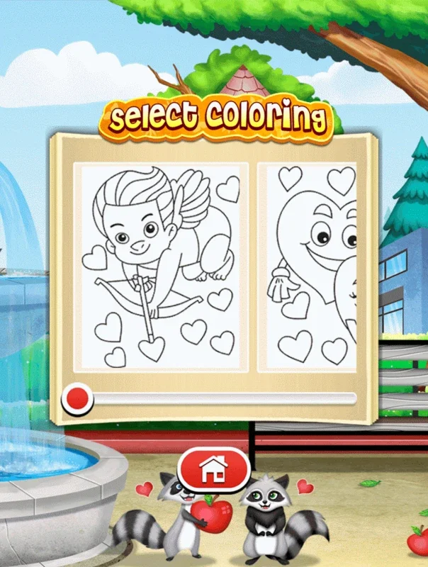 Valentines Love Coloring Book for Android - Unleash Creativity