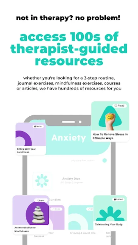 DiveThru for Android: Mental Wellness App