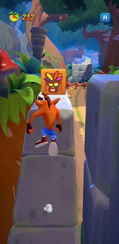 Crash Bandicoot: On the Run! for Android - Defeat Evil