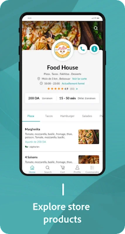 Floppy Delivery for Android - Fast Food Delivery in Algeria