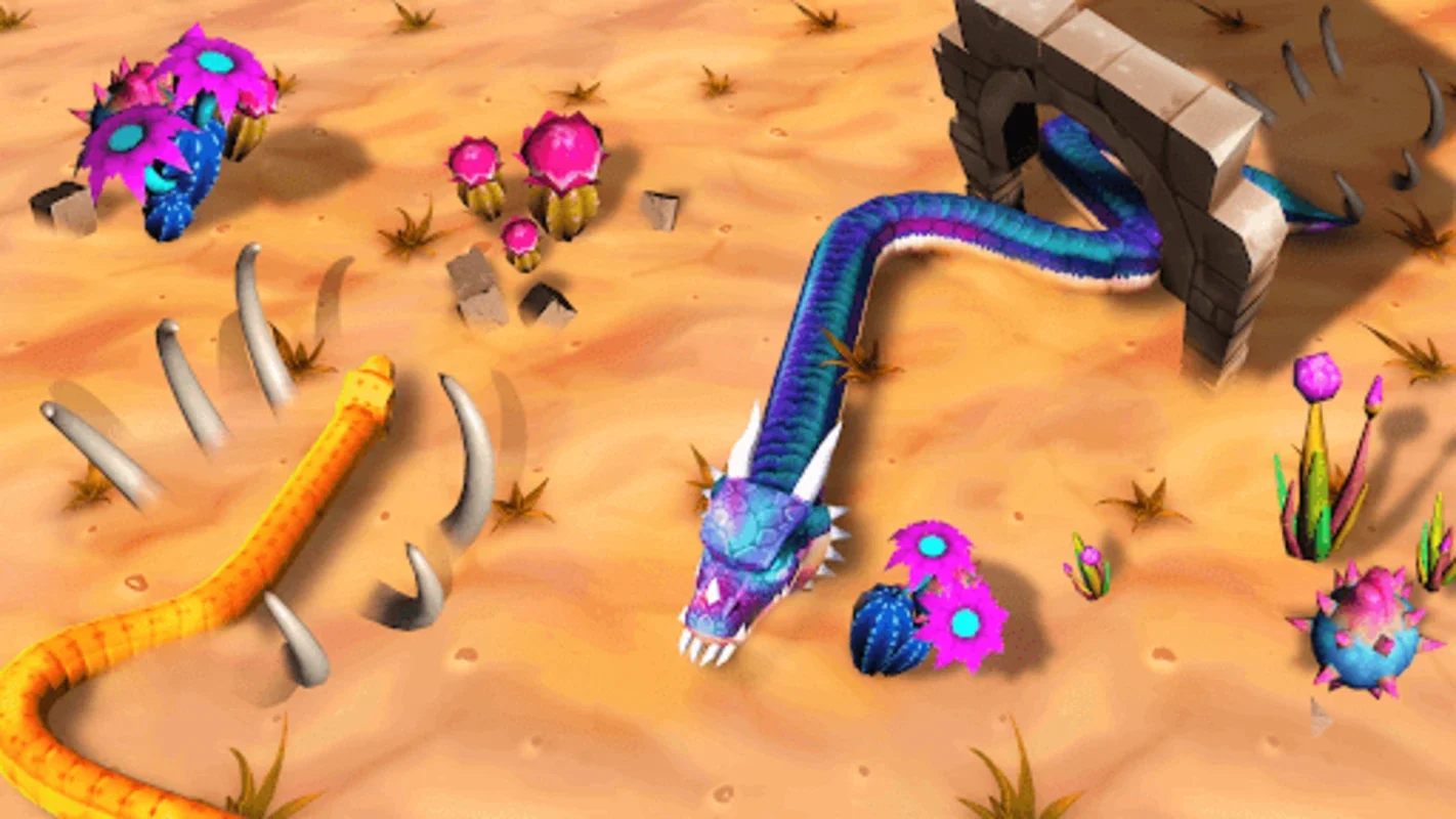 Slink.io 3D for Android - Thrilling 3D Snake Game