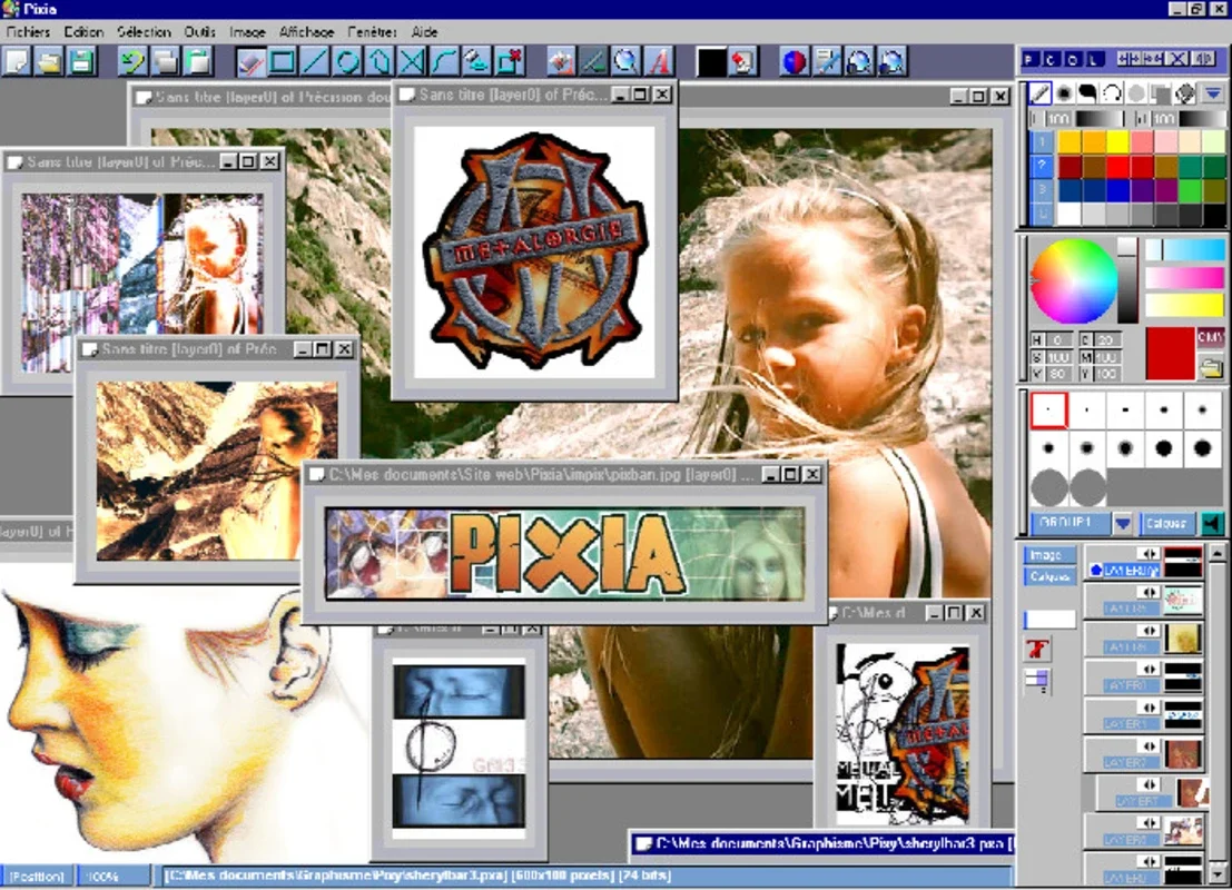 Pixia for Windows - Powerful Image Editing Tool