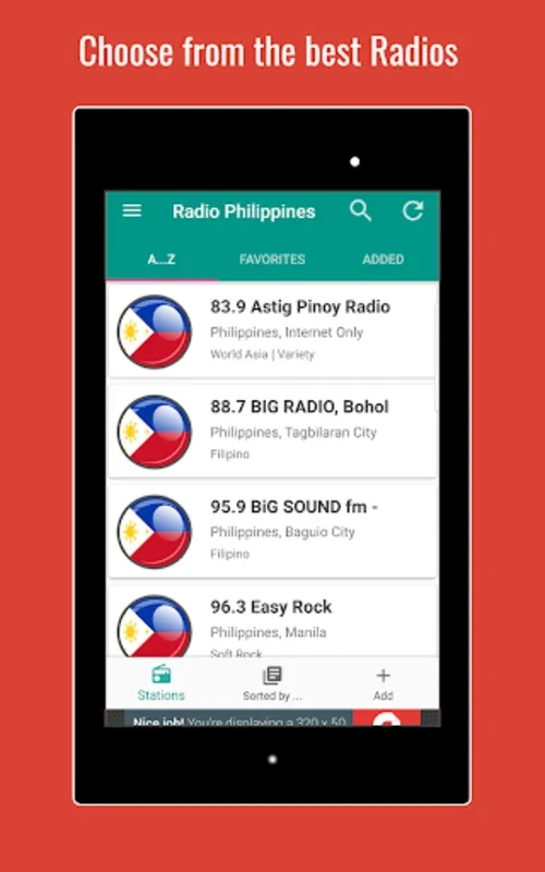 Philippines Radio 🇵🇭📻 Rady for Android - Immersive Radio Experience