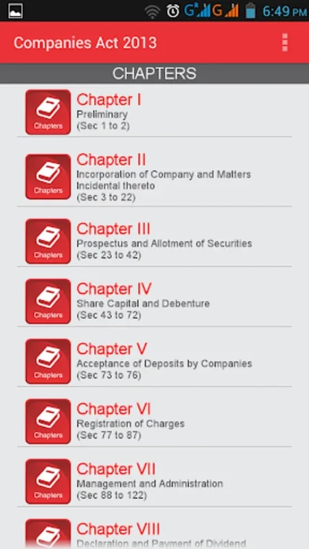 Companies Act 2013 for Android - Comprehensive Legal Insights