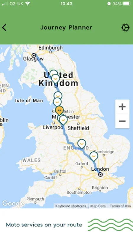 Moto for Android - Enhance UK Motorway Journeys