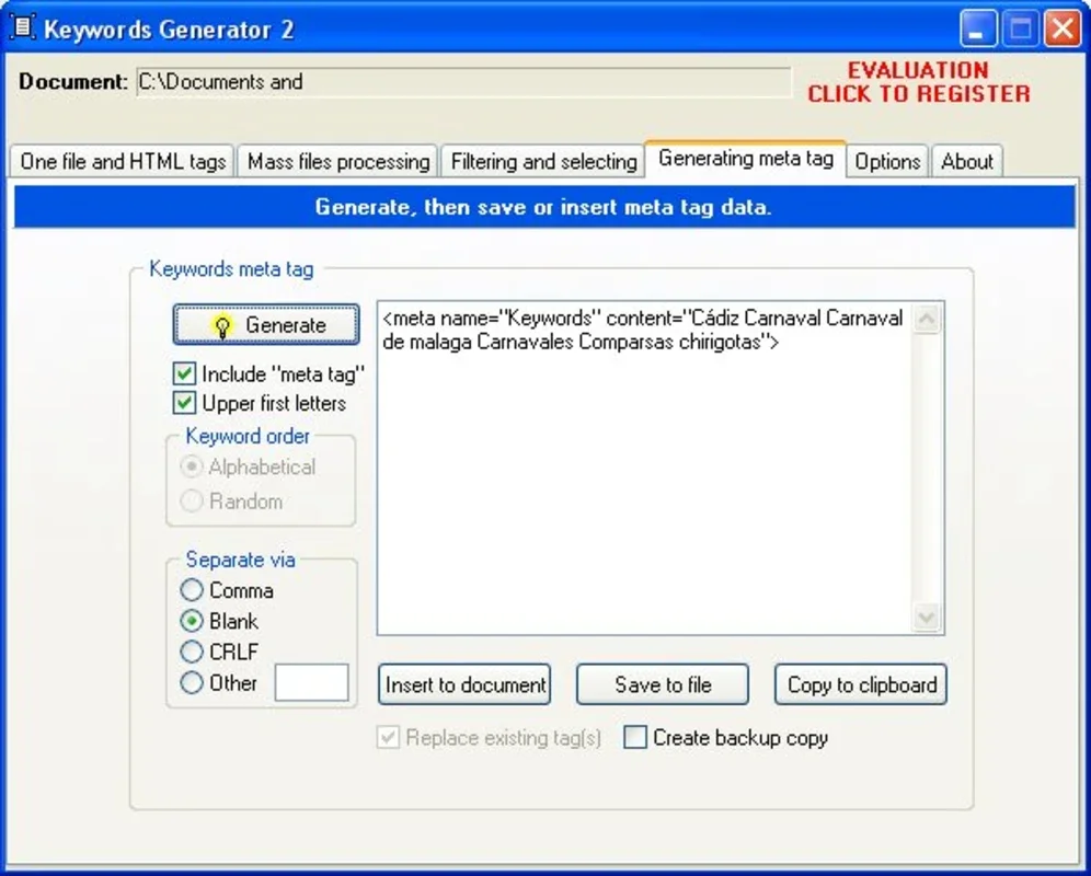 Keywords Generator for Windows - Boost Your Website's Visibility